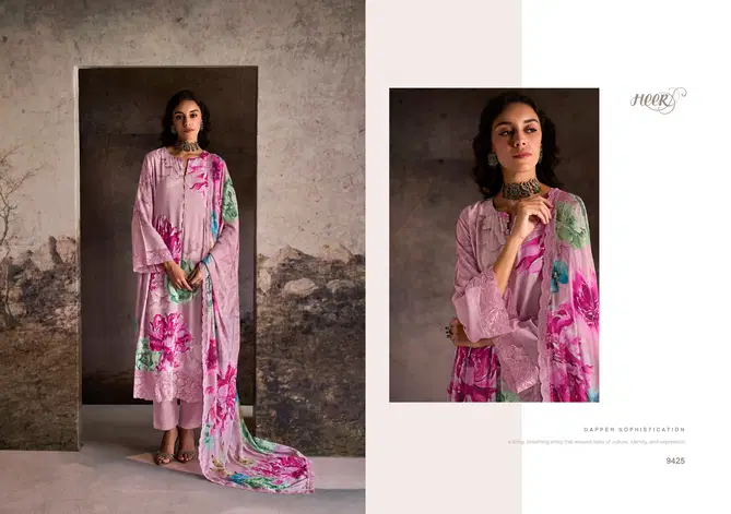 Nilofer By Kimora Heer Muslin Digital Printed Salwar Kameez Suppliers In Mumbai
